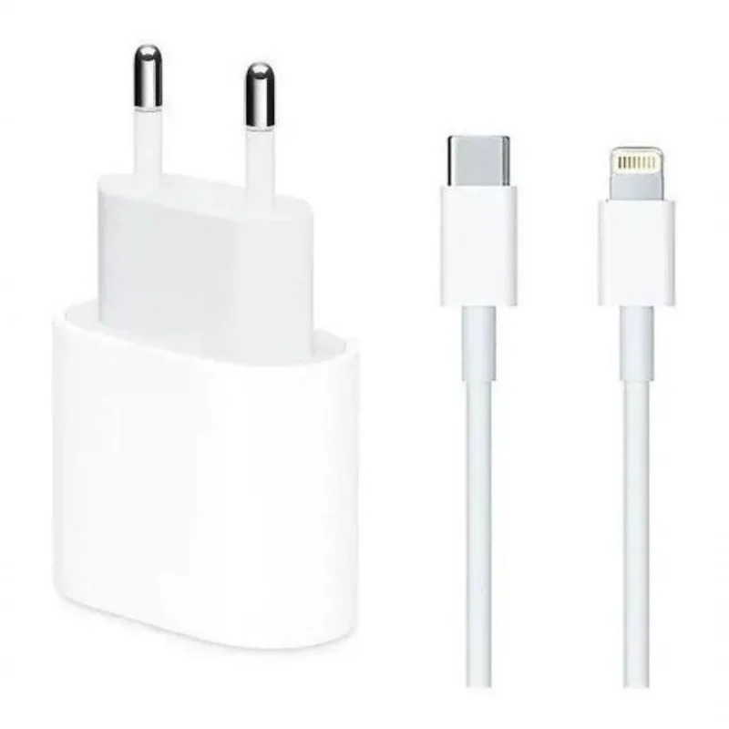 Carregador Usb-c Com Cabo Turbo 20w Para Iphone 11 Pro Max