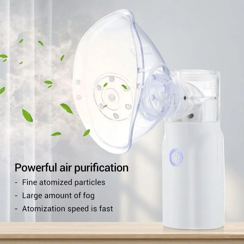 Inalador Nebulizador Silencioso Ultra-sônico Portátil