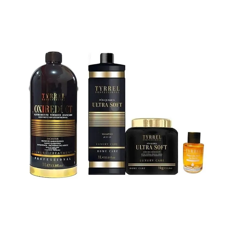 Progressiva Oxireduct Tyrrel + Pós Química Ultra Soft Grande
