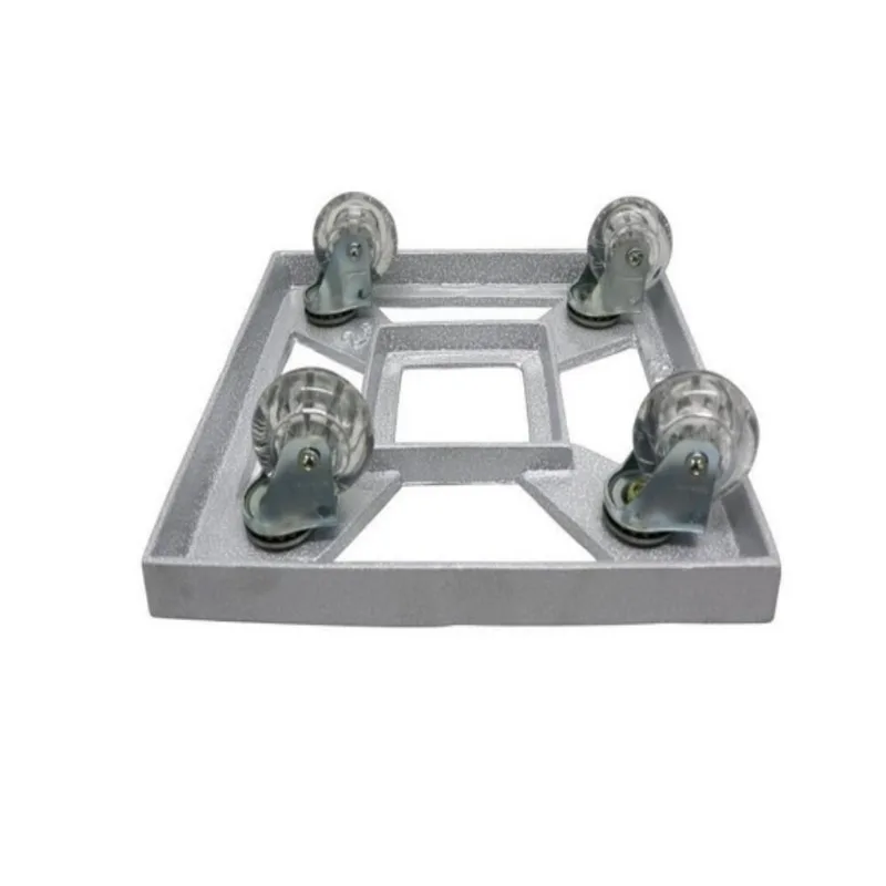 Suporte Para Vaso Em Alumínio Fundido Quadrado 35 Cm Ferrari