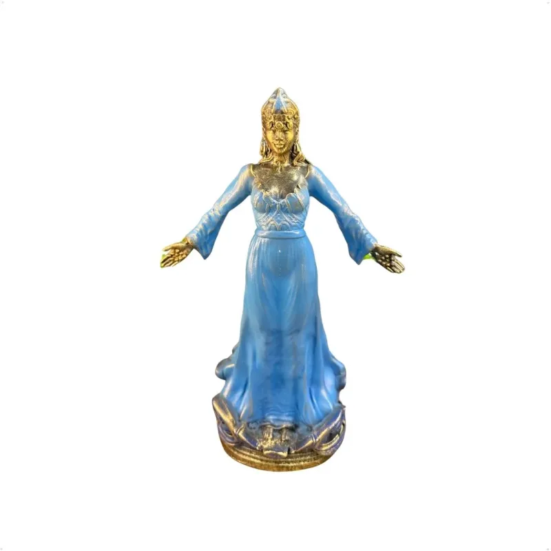 Iemanjá Dourada 27cm Alt. - Resina - Umbanda Candomblé