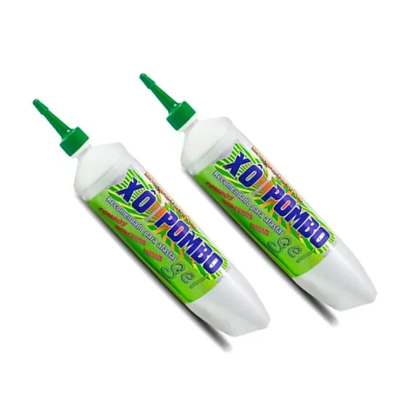 Repelente Xo Pombo Gel 250 G Kit 2 Unidades