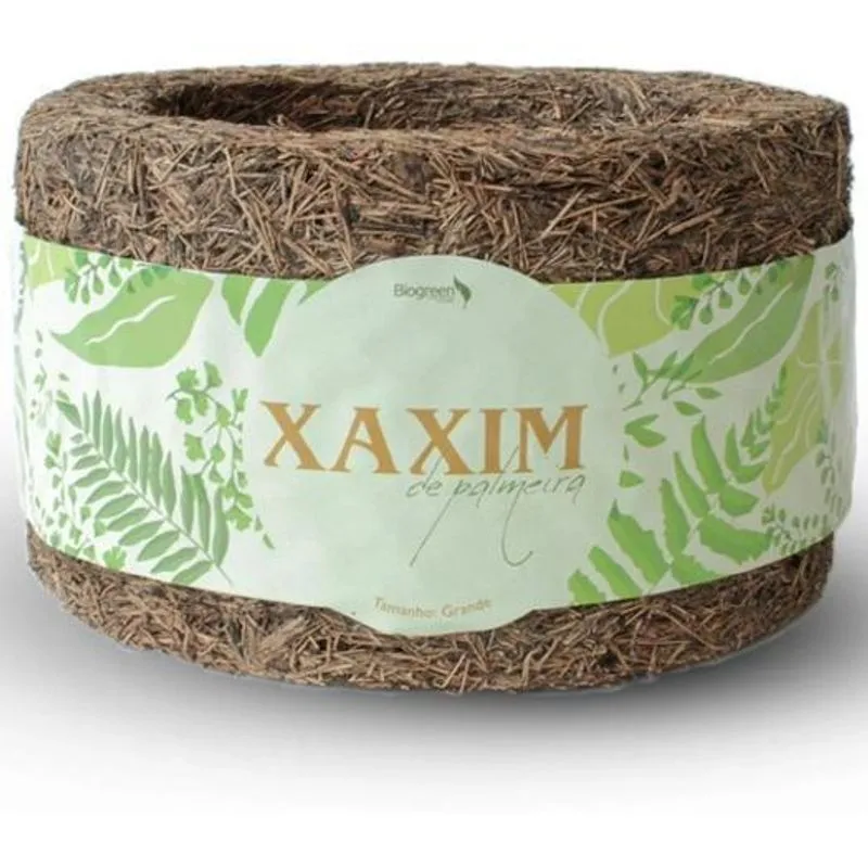 Kit 4 Vaso Fibra Xaxim De Palmeira - Grande Platas Ecológico