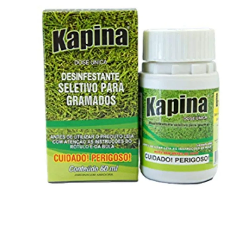 Desinfetante Seletivo Gramados Kapina 60 Ml Sem Tiriricas