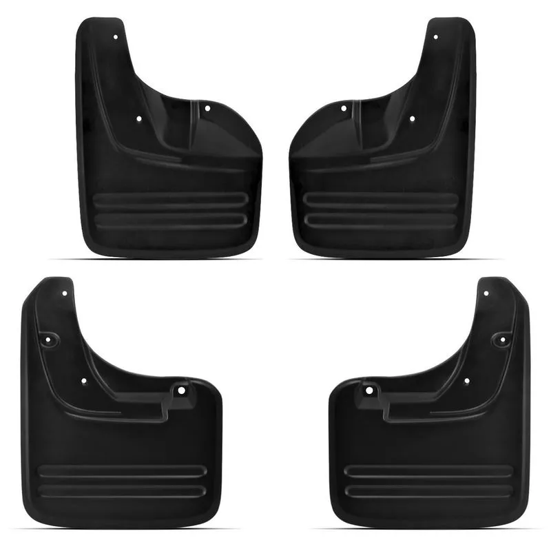 Jogo Para Barro Dianteiro Traseiro Hilux Com Alargador 2010
