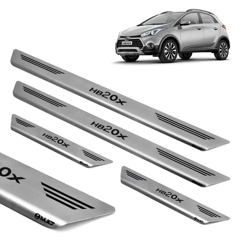 Soleira Aço Inox Escovado Porta Original Mult Hb20x 2015