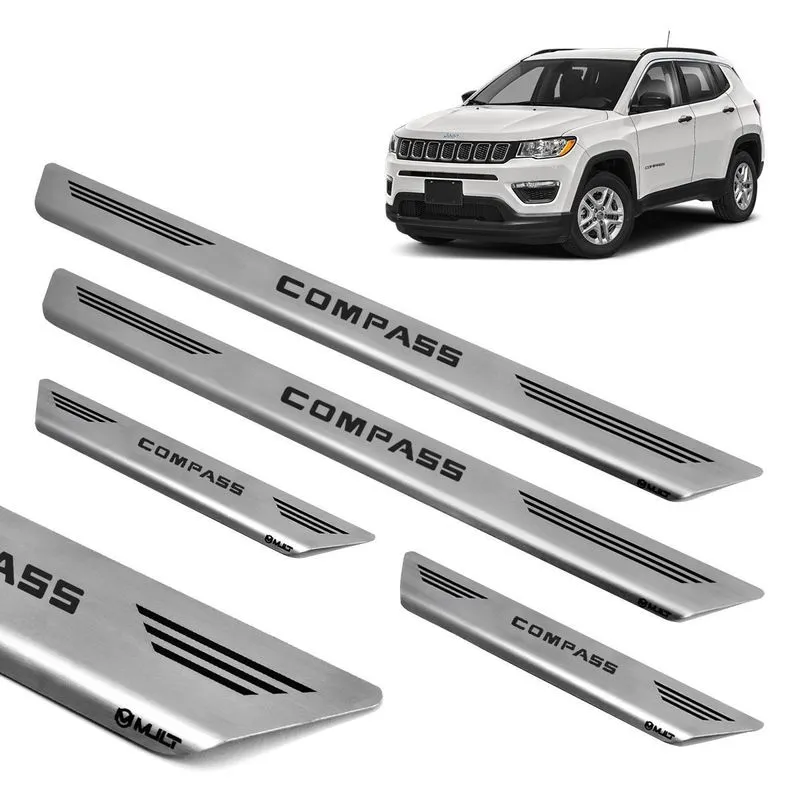 Soleira Aço Inox Escovado Porta Original Mult Compass 2021