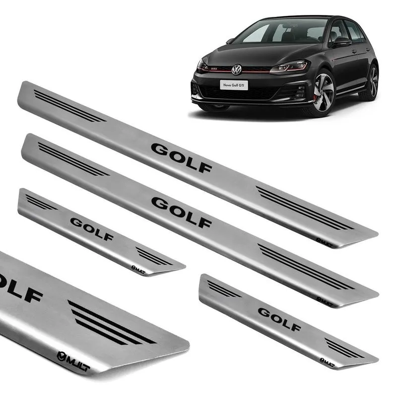 Soleira Aço Inox Escovado Porta Original Mult Golf