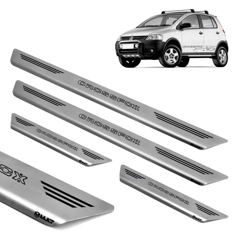 Soleira Inox Escovado Porta Original Mult Crossfox 2018 2019