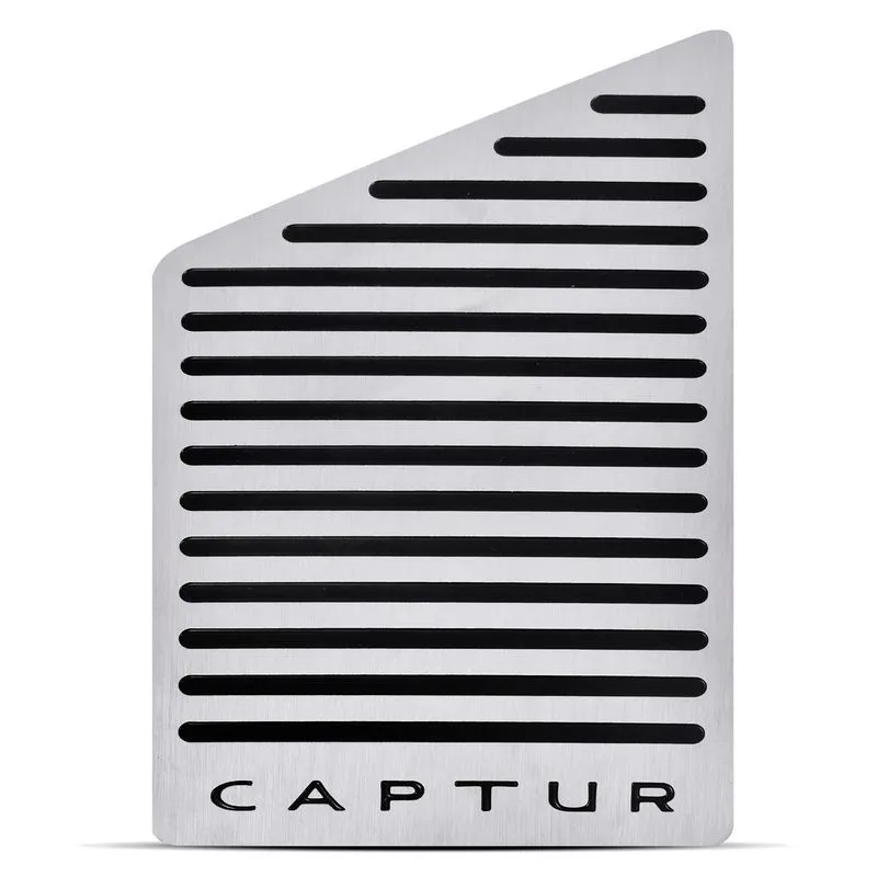 Descanso De Pe Baixo Relevo Aço Inox Captur Automatico 2017