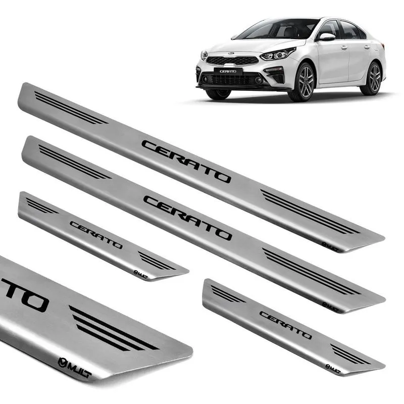 Soleira Inox Escovado Porta Original Mult Kia Cerato 2015