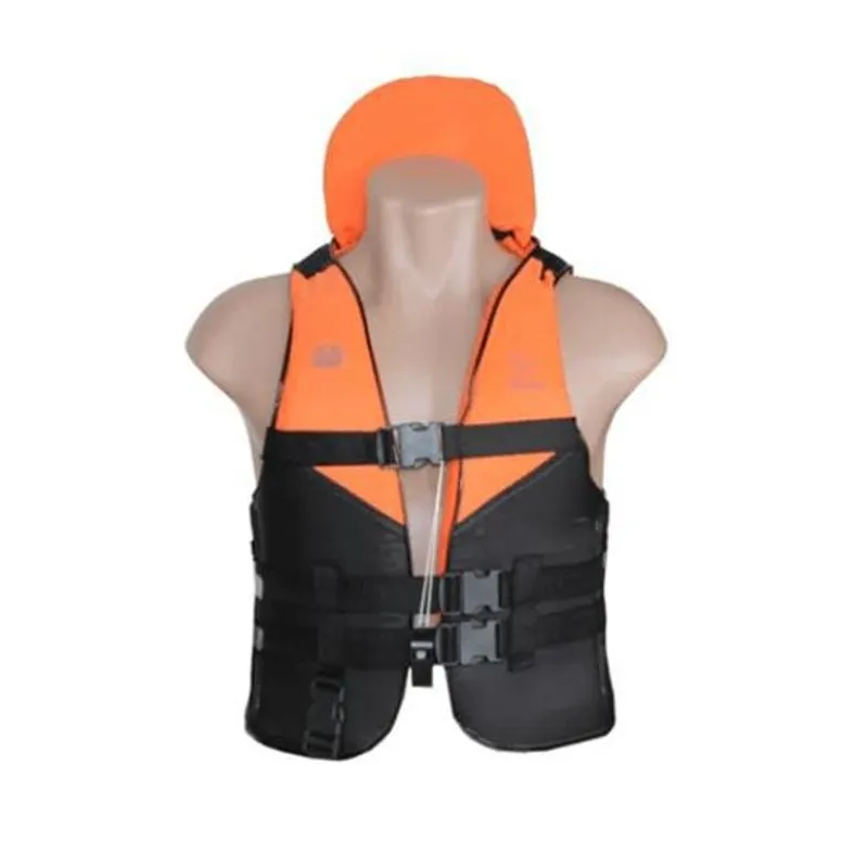 Colete Salva Vidas Infantil Com Encosto Cabeça 20kg L
