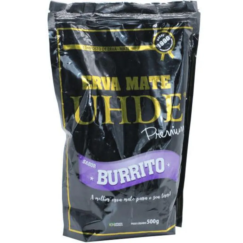 Erva Mate Para Terere Uhde Burrito Linha Premium 500g
