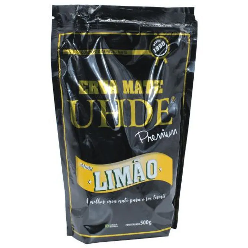 Erva Mate Para Terere Uhde Sabor Limao Linha Premium 500g