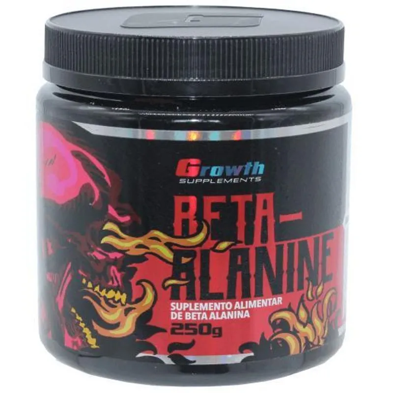 Beta Alanina Growth 250g + Intensidade Treino Antioxidante