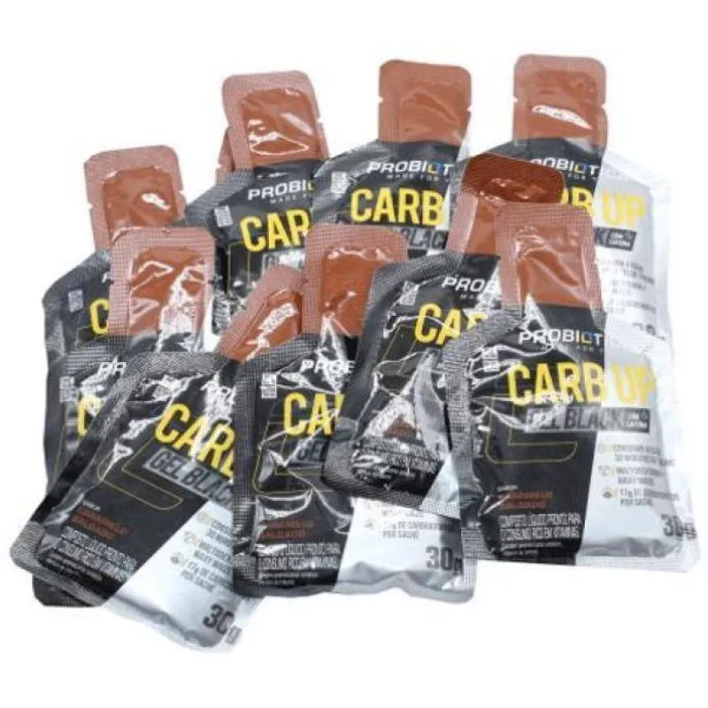Carb Up Black Gel Carbo Fonte Energia Pedal Bike Musculaçao