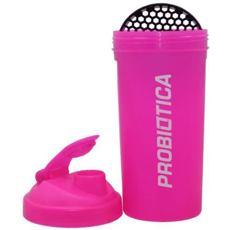 Coqueteleira Shakeira Garrafa De Academia Treino Rosa 700ml