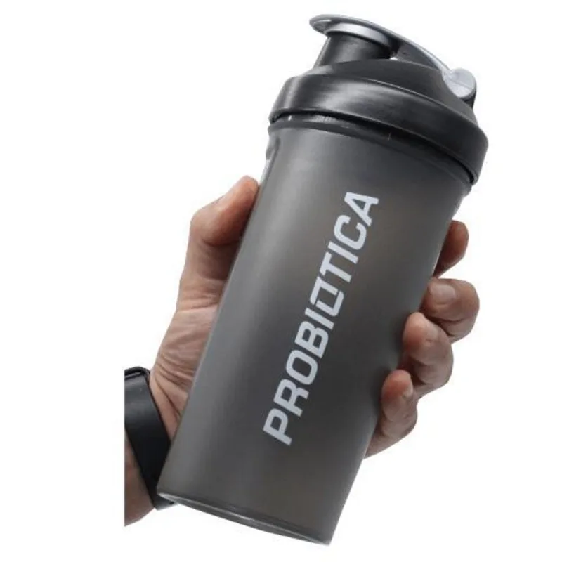 Coqueteleira Shakeira Garrafa Academia Treino Preto 700ml