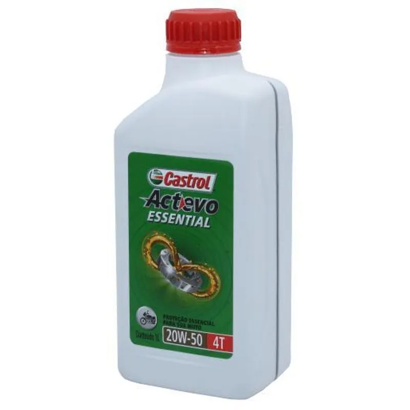 Oleo Lubrificante Motor Moto Castrol Actevo Essential 20w50