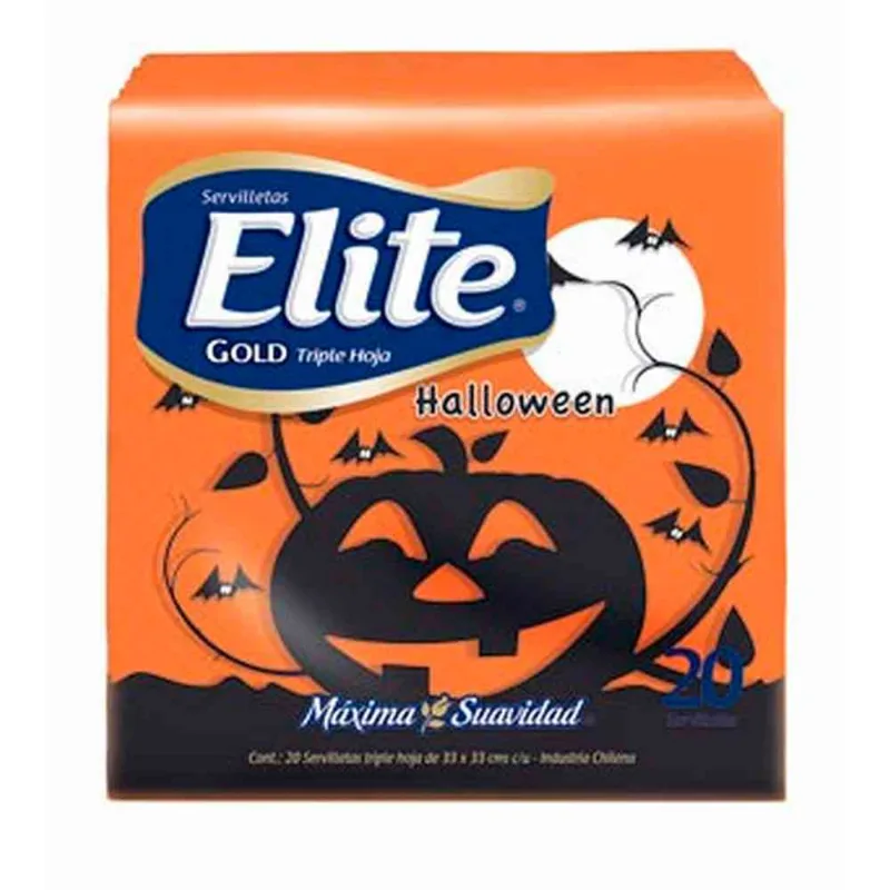 Servilleta Elite Halloween - 20 U