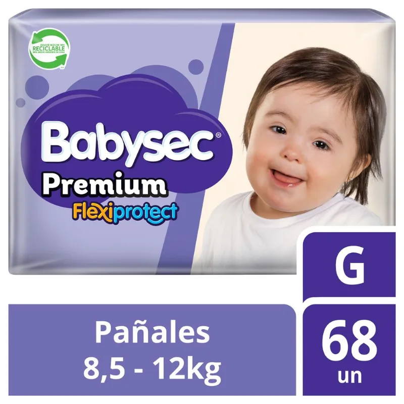 Pañales Premium G 68 un.