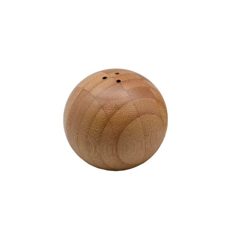 Saleiro Esférico Em Bambu