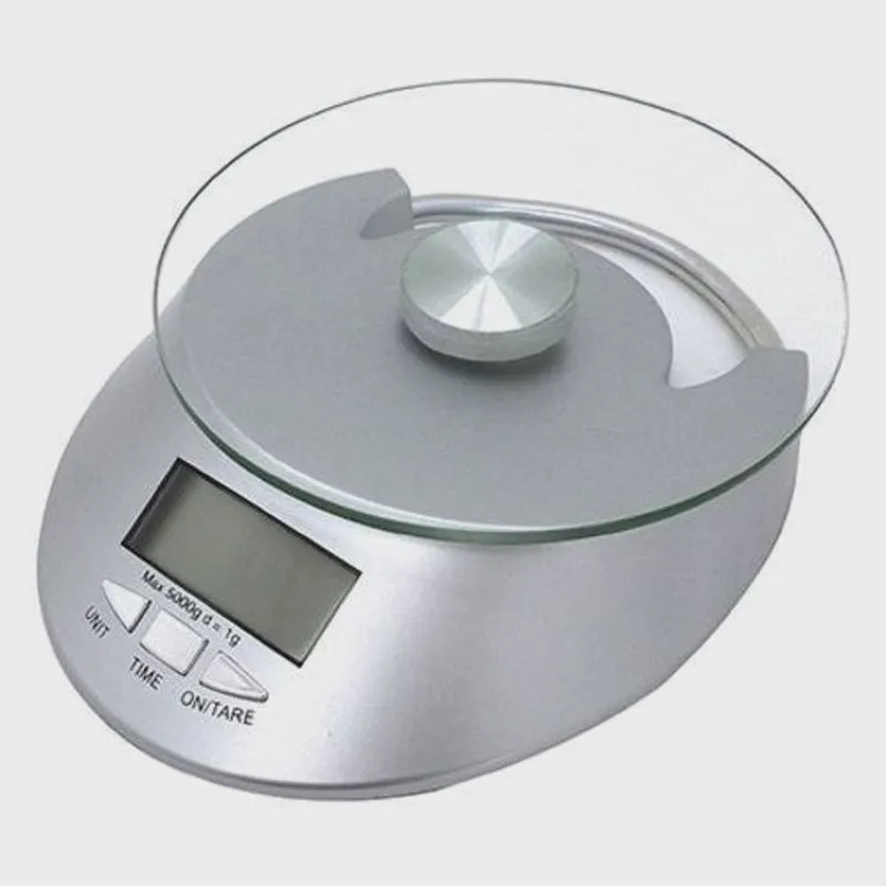 Balança de Precisão Digital De Vidro Para Cozinha Alimentos 5kg Mimo Style