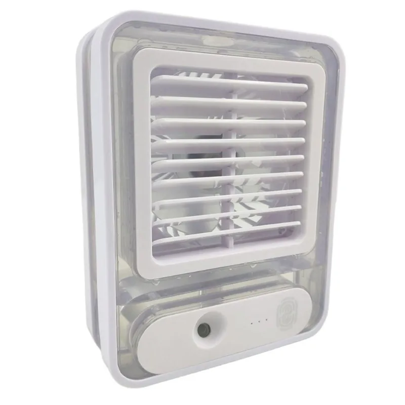 Ventilador Umidificador Touch 3 Velocidades Led Usb Verao Calor Cozinha