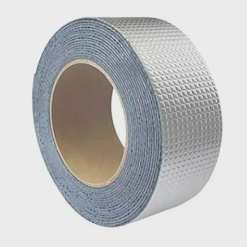 Fita Adesiva Impermeavel 50mm 5 Metros Calha Rufo Telhado Lona Vedaçao Prova Dagua Vazamento Resistente Multiuso