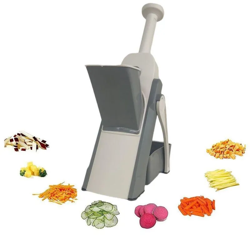 Cortador Processador Ralador Manual 5 Funçoes Legumes