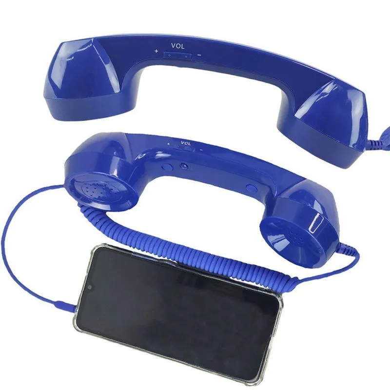 Monofone Pop Phone P2 Microfone Audio Kit 2 Uni Atende Telef