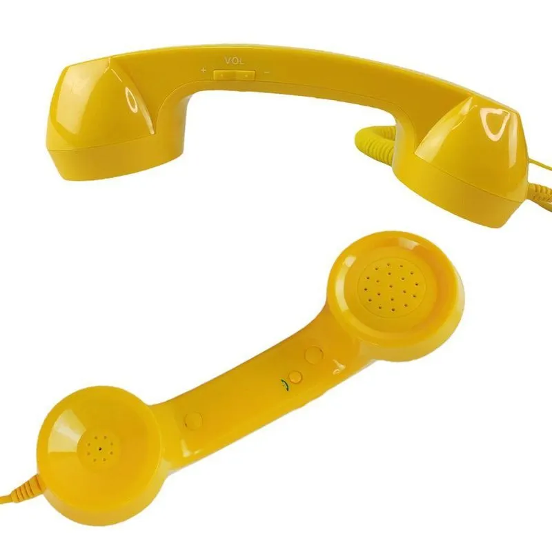 Monofone Microfone Kit 2 Uni Pop Phone Atende Ligaçao Chamad