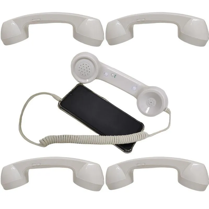 Monofone Pop Phone Microfone Kit 5 Uni Telefone Ligaçao