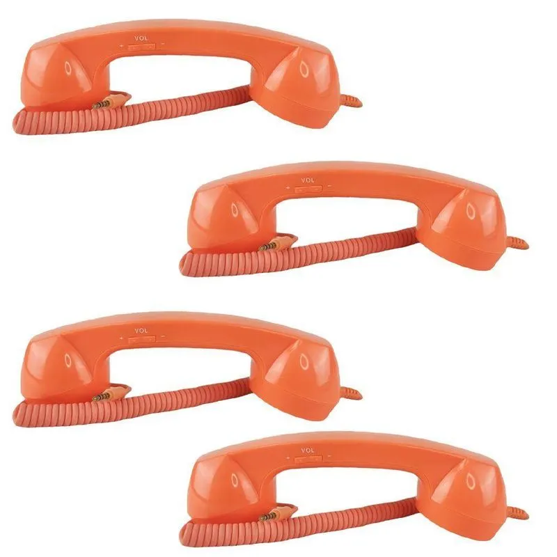 Monofone Microfone Pop Phone Kit 4 Und Telefone Ligaçao