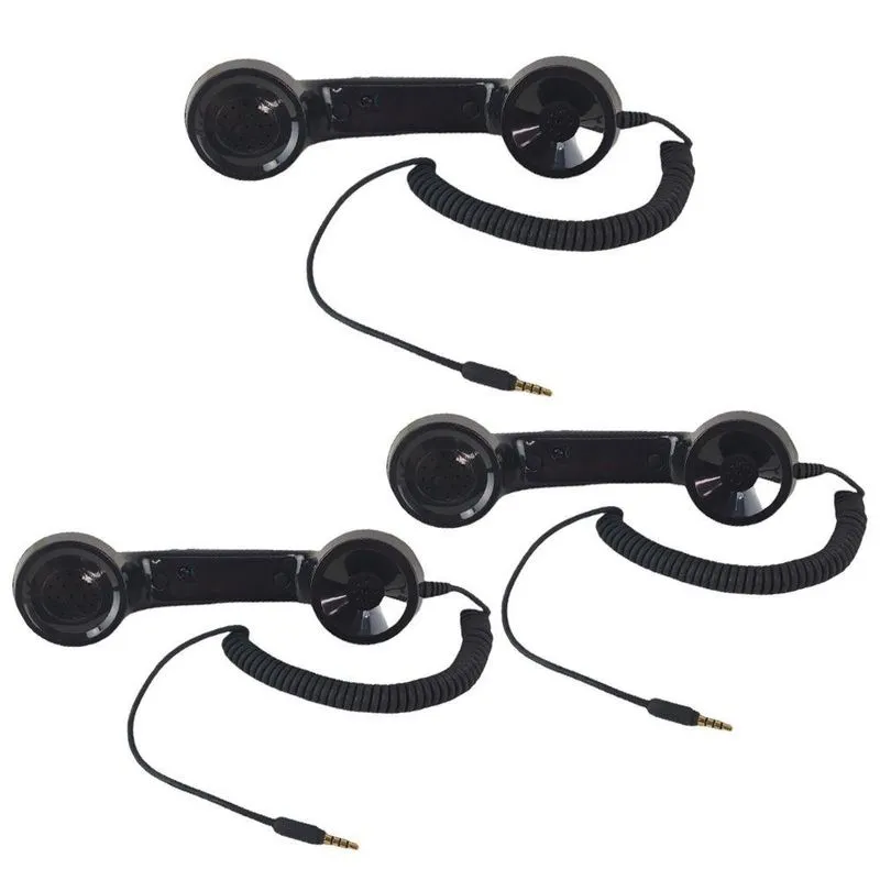 Monofone Pop Phone Microfone Ouvido Portatil Kit 3 Und P2