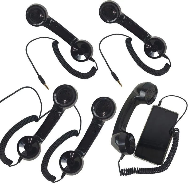 Monofone Pop Phone Kit 5 Und Microfone P2 Estilo Portatil