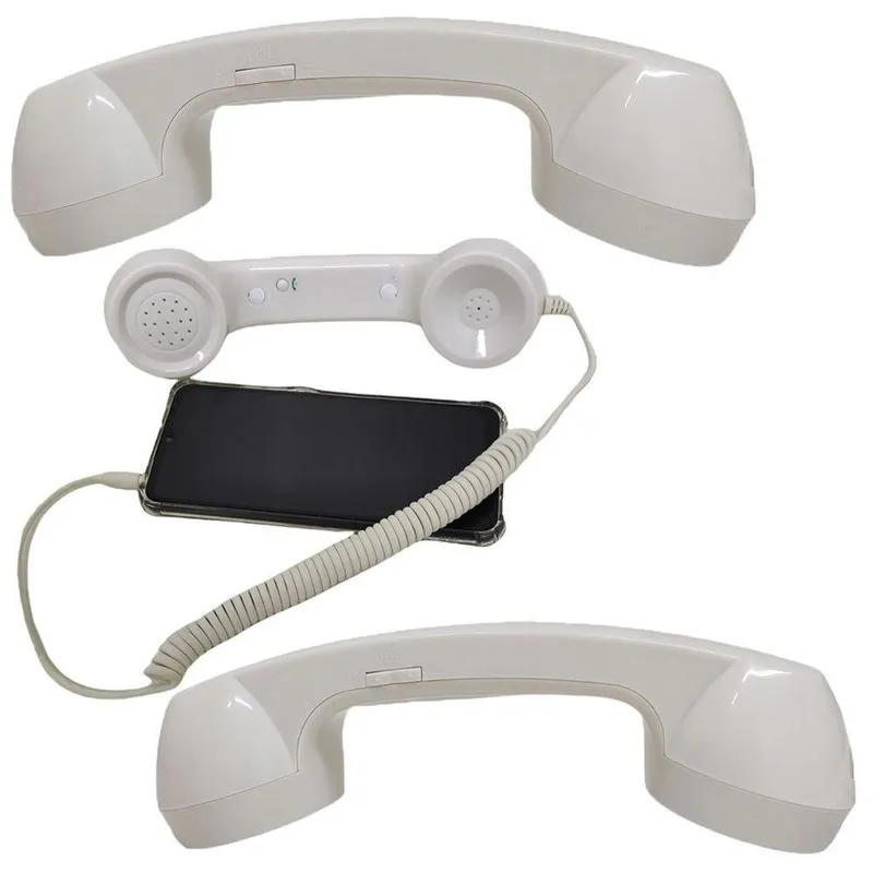 Monofone Pop Phone Vintage Microfone 3 Und Atende Ligaçoes C