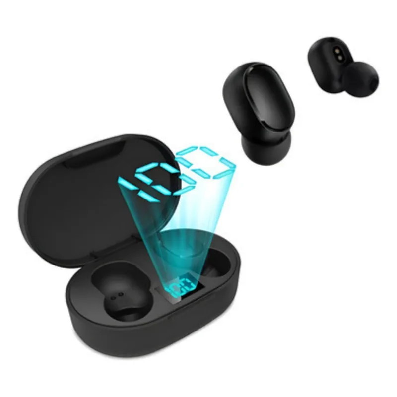 Fone Sem Fio Preto Iniciante Estável Fone Bluetooth