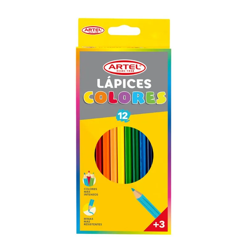 Lápices de Colores 12 un.