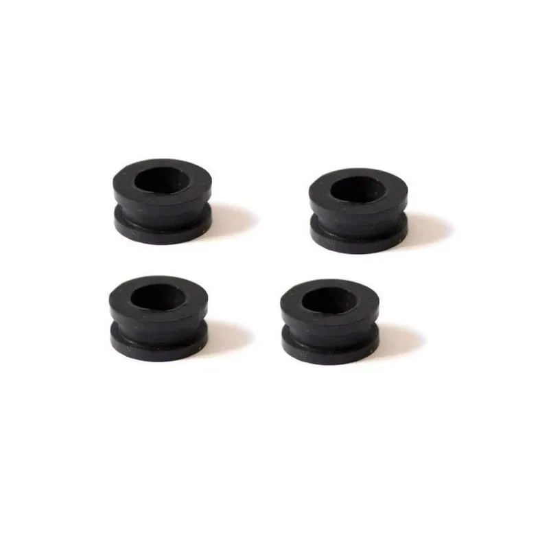 Kit 4 Borracha Paralama Dianteiro Cg Titan Fan Cb300 16051