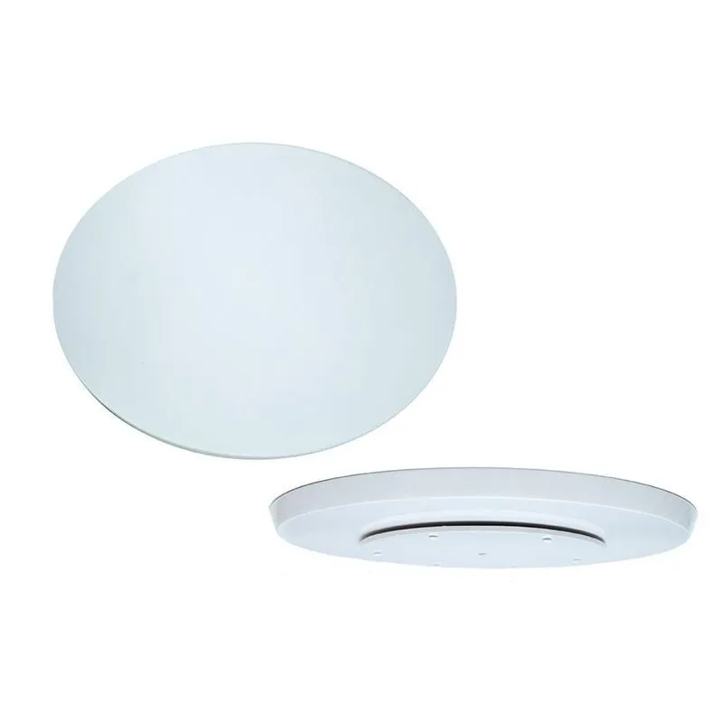 Prato Giratório Para Mesa De Jantar Laqueado Branco 40cm
