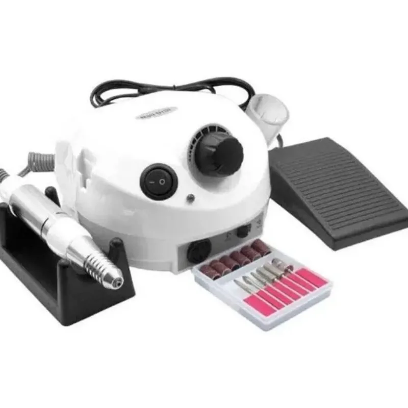 Lixadeira Motor Elétrica Unha Profissional Pedal Nail Drill Polimento Unhas Gel Acrigel Porcelana Manicura