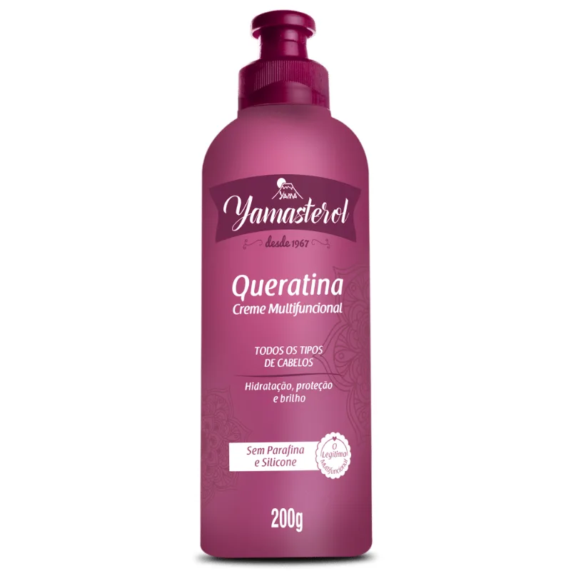 Creme Yamasterol Queratina Creme Multifuncional Yama