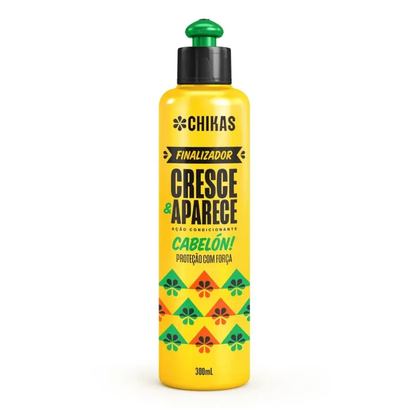 Finalizador Chikas Cresce E Aparece Creme Sem Enxágue Chikas