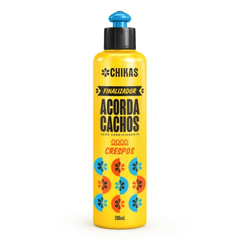 Finalizador Chikas Acorda Cachos Creme Sem Enxágue Crespos