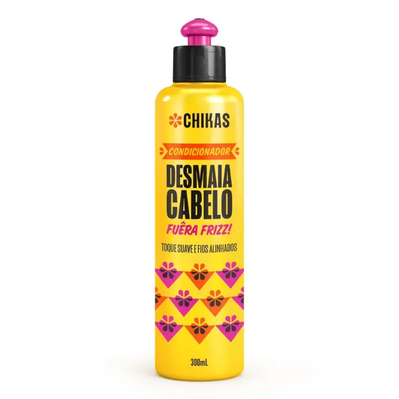 Condicionador Chikas Desmaia Cabelo Hidrata E Elimina Frizz