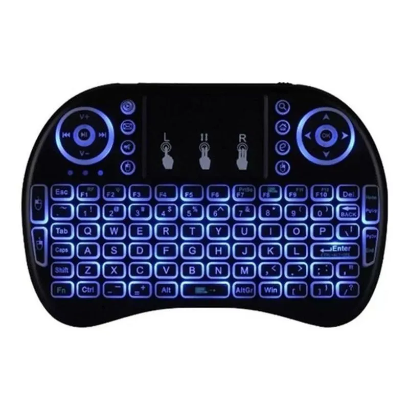 Kit 3 Mini Teclado Wireless Touch Celular Pc Android Tv