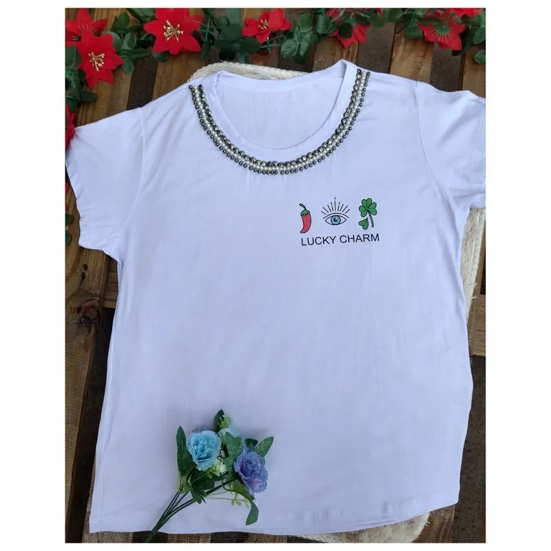 Camisetas T-shirt De Luxo Feminina