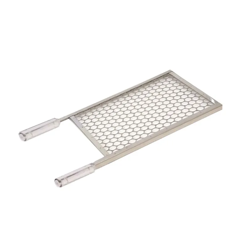 Grelha Moeda De Inox 430 Tamanho 30x40 Cm Para Churrasqueira
