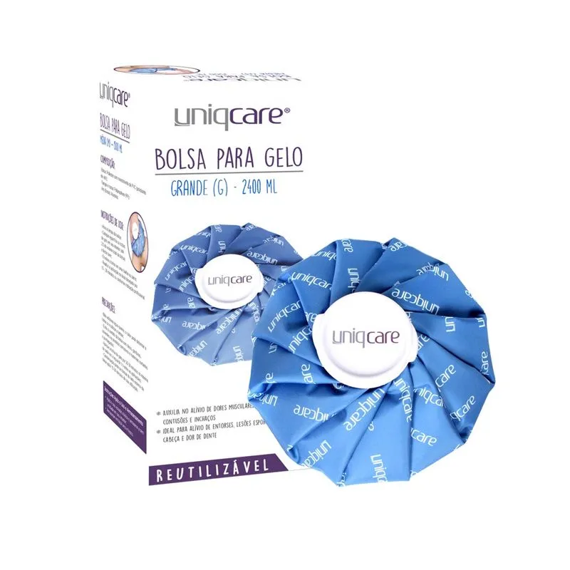 Bolsa de gelo G 2400ML uniqcare